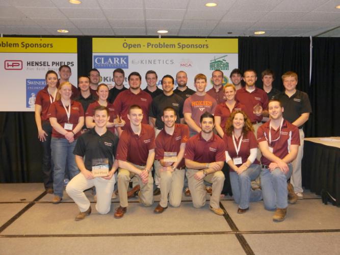 2014 Construction Managment Student Competition Teams