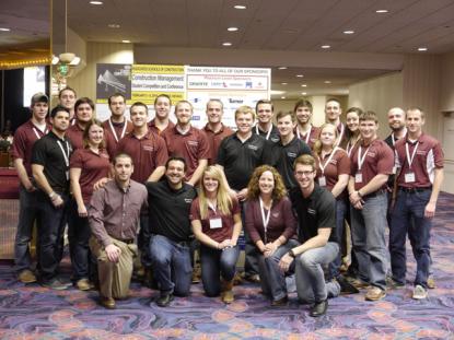 Virginia Tech 2014 Construction Managment Competition Teams