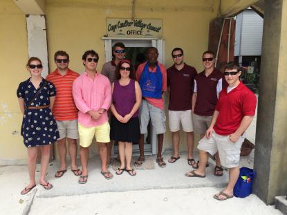 Belize Team with Community Members